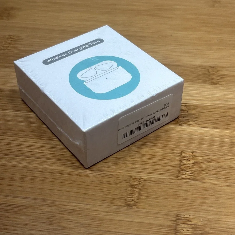 Nioscrr Wireless Charging Case‎ White for AirPods Pro 1st & 2nd Gen